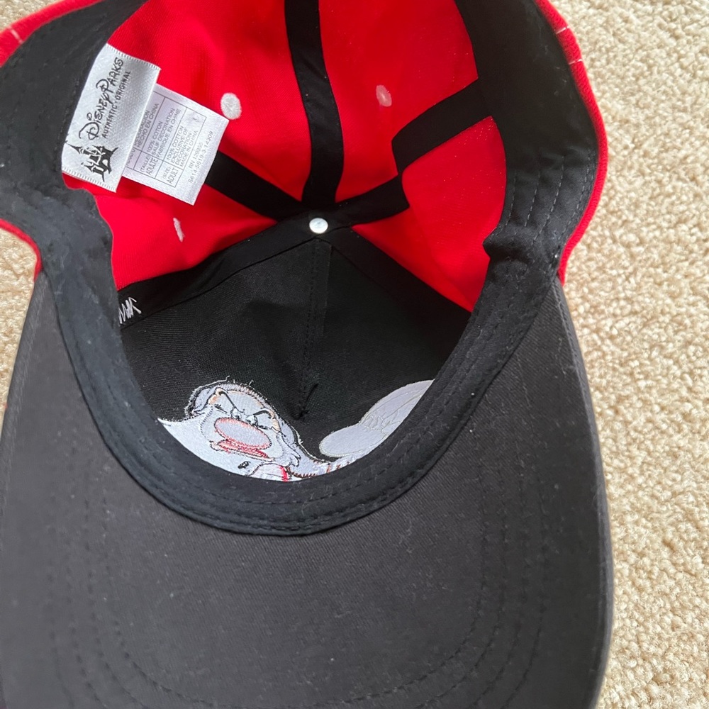Disney Red Grumpy Hat - image 3